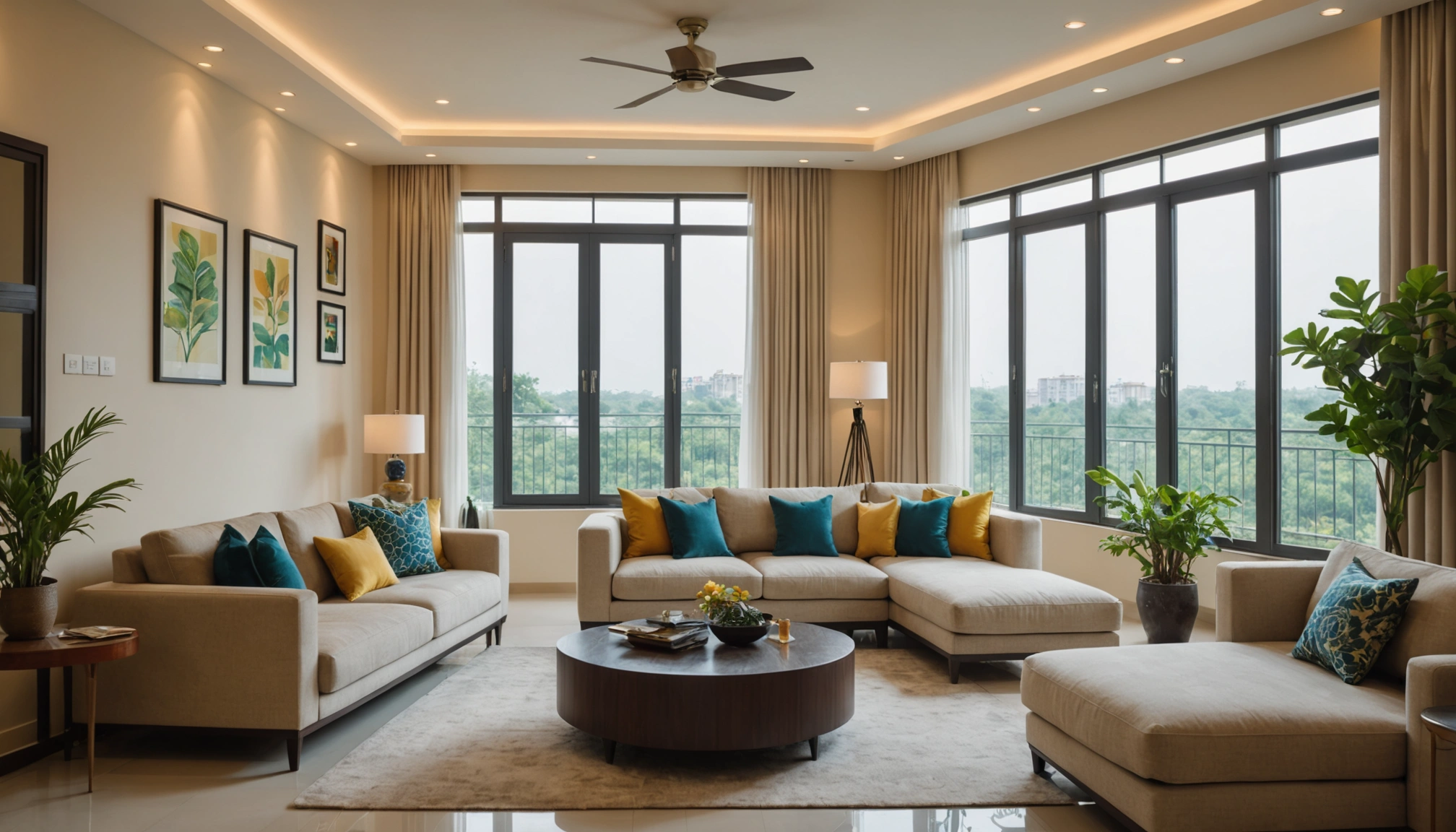Living Room Interior Design Ideas for Coimbatore Apartments (2026)