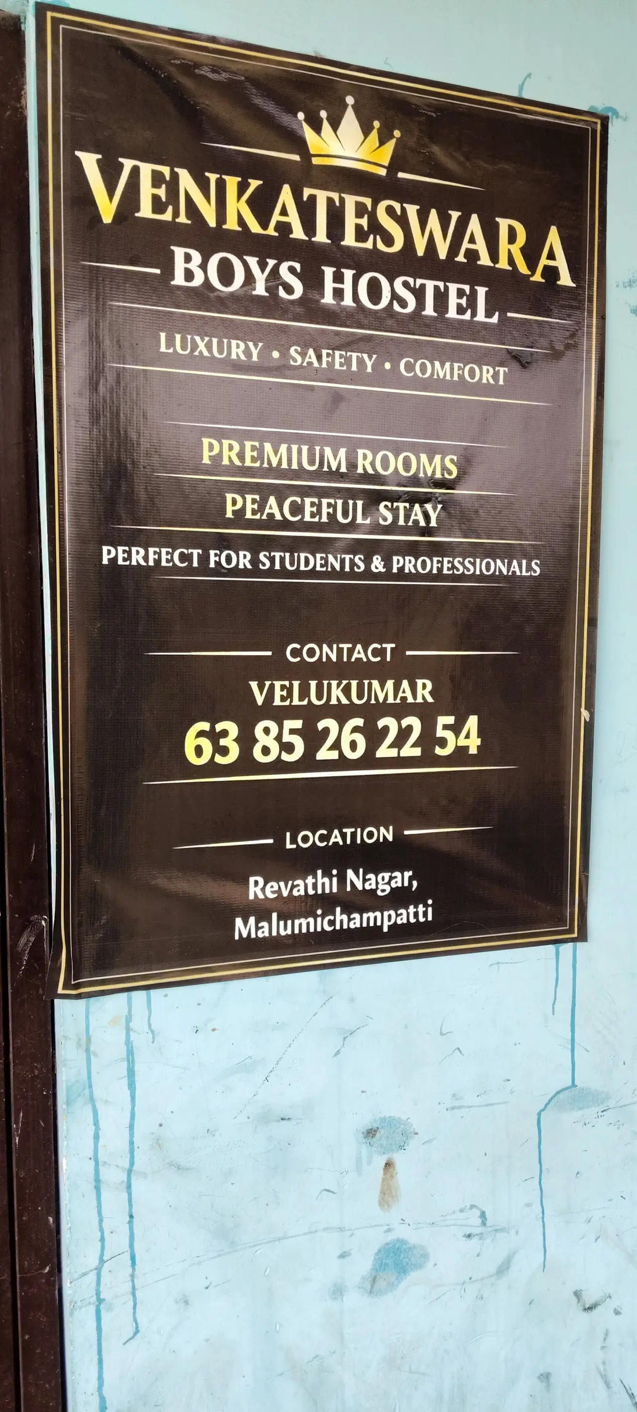 PG / Hostel for Rent in Settipalayam - 1